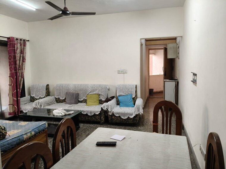 Living Room, army-welfare-chs 2 Bedroom 900 Sq.Ft. Apartment In Nerul Navi Mumbai 10717685
