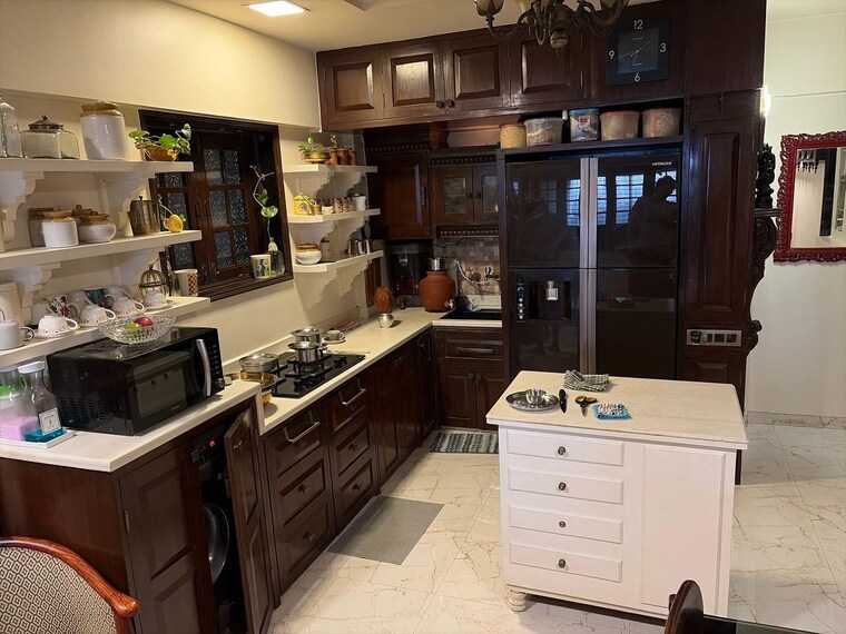 Kitchen, parel 3 Bedroom 1092 Sq.Ft. Apartment In Parel Mumbai 10717679