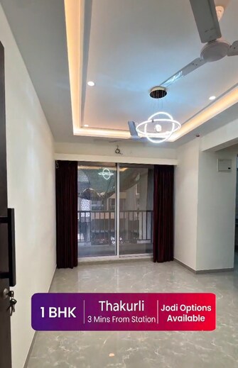 1 BHK +Apartment For Sale in Kulswamini Brahmand in Thakurli, Thane