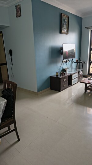 Living Room in 2 BHK Apartment at K Raheja Heights, Malad East – for Rent