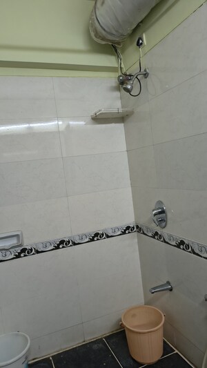 Washroom in 2 BHK Apartment at K Raheja Heights, Malad East – for Rent