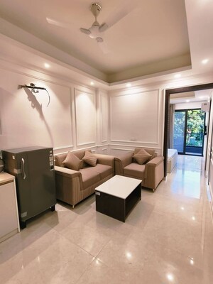 Living Room in 2 BHK Apartment at Conscient Habitat 102, Sector 102 – for Rent