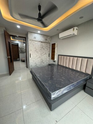 Bedroom in 1 BHK Builder Floor at Sector 15 – for Rent