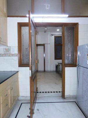 Kitchen in 3 BHK Builder Floor at Defence Colony – for Rent