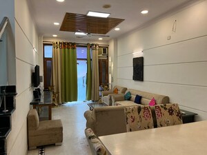 Living Room in 3 BHK Builder Floor at Defence Colony – for Rent