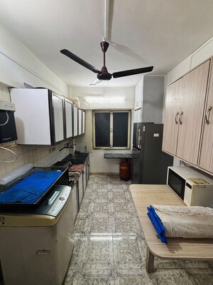 Kitchen in 1 BHK Apartment at Durgashram CHS, Andheri East – for Rent