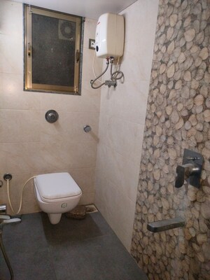 Bathroom in 1 BHK Apartment at Lodha Kolshet, Kolshet Road – for Rent