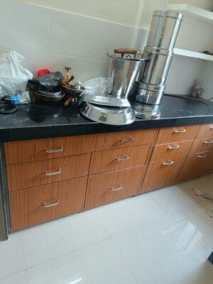 Kitchen in 1 BHK Apartment at Big Splash, Vashi Sector 17 – for Rent