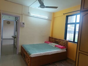 Bedroom in 1 BHK Apartment at Big Splash, Vashi Sector 17 – for Rent