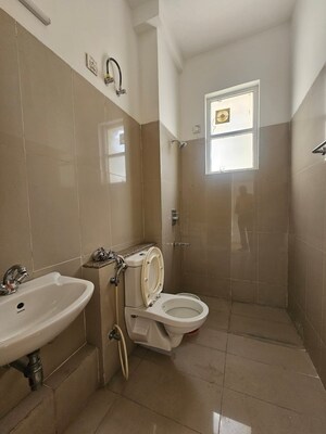 Bathroom in 4 BHK Builder Floor at Emaar MGF Emerald Hills, Sector 65 – for Rent