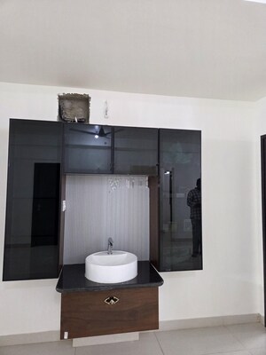 Kitchen in 3 BHK Apartment at Lansum Eden Gardens, Kondapur – for Rent