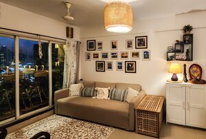 Living Room in 2 BHK Apartment at Rustomjee Urbania Atelier, Thane West – for Sale
