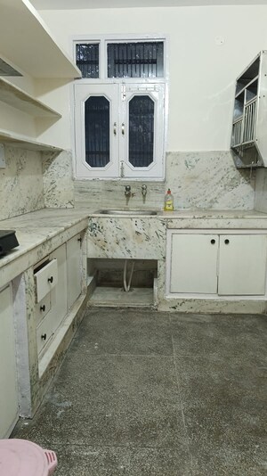 Kitchen in 2 BHK Builder Floor at Manimajra – for Rent