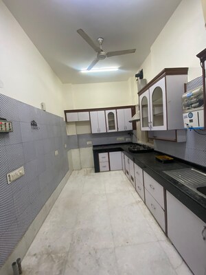 Kitchen in 3 BHK Builder Floor at Panchsheel Park – for Rent