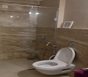 Bathroom in 3 BHK Apartment at Dosti Ambrosia, Wadala East – for Rent