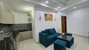 Living Room in 1 BHK Apartment at South Delhi – for Rent