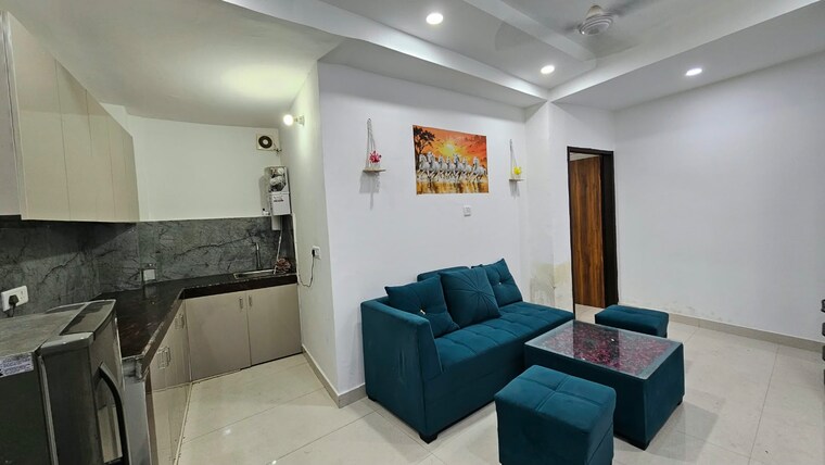 Living Room, south delhi 1 Bedroom 500 Sq.Ft. Apartment In South Delhi Delhi 10720580