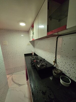 Kitchen in 1 RK Apartment at Nagari Niwara CHS, Goregaon East – for Rent