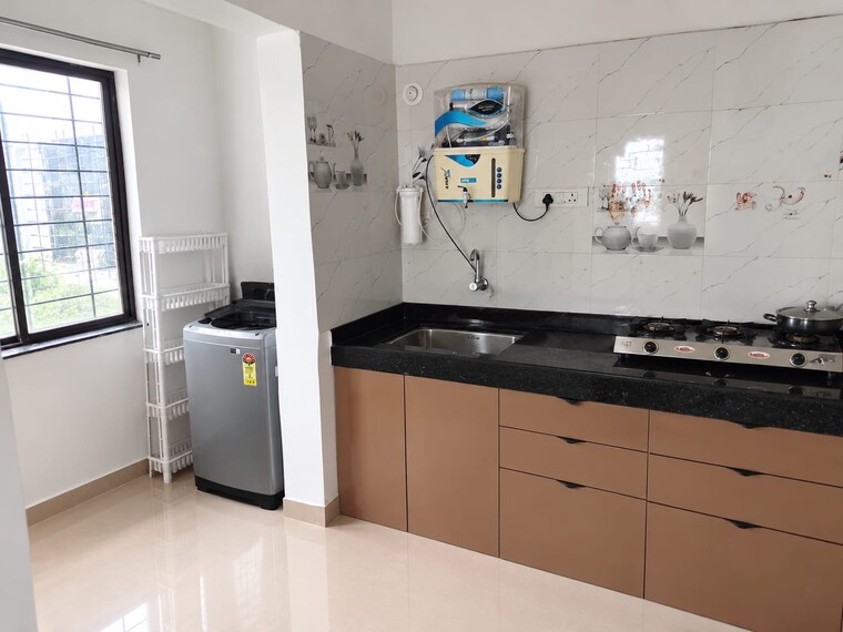 Kitchen, willows-twin-tower 2 Bedroom 513 Sq.Ft. Apartment In Hinjewadi Pune 10720584