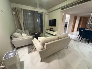 Living Room in 2 BHK Apartment at M3M Heights, Sector 65 – for Rent