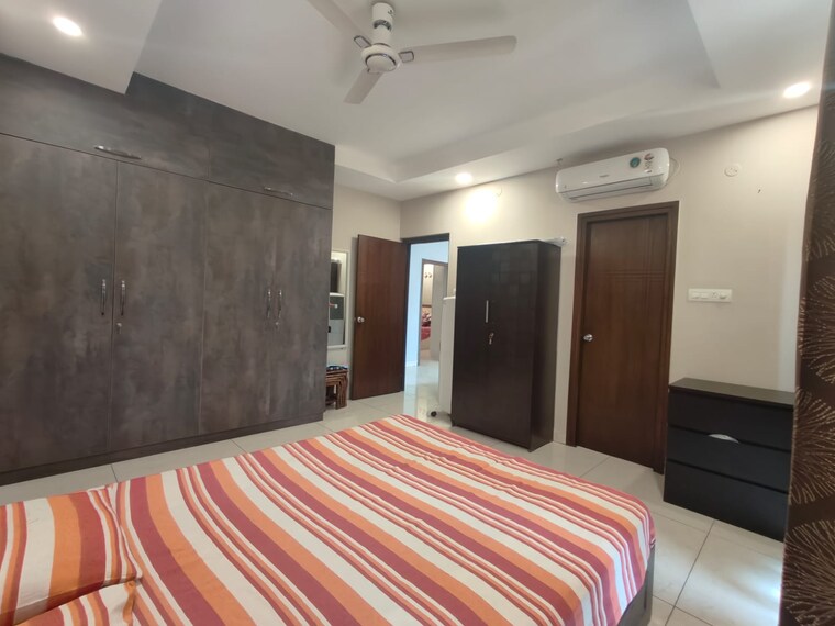 Bedroom, lansum-etania 3 Bedroom 2490 Sq.Ft. Apartment In Gachibowli Hyderabad 10720600