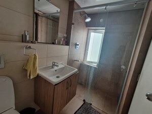 Bathroom in 3 BHK Apartment at Lansum Etania, Gachibowli – for Rent