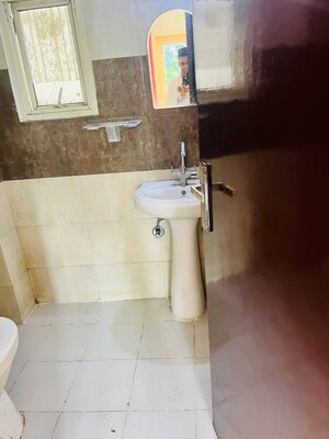 Bathroom in 3 BHK Apartment at Amrapali Terrace Homes, Tech Zone 4 Greater Noida – for Rent