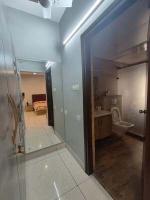 Bathroom in 3 BHK Apartment at Lansum Etania, Gachibowli – for Rent