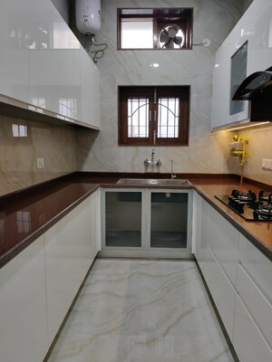 Kitchen in 3 BHK Builder Floor at Defence Colony – for Rent