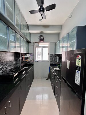Kitchen in 1 BHK Apartment at Lodha Amara, Kolshet Road – for Rent