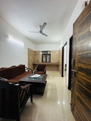 Living Room in 1 BHK Apartment at Saket – for Rent