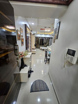Living Room in 3 BHK Apartment at Raheja Ridgewood, Goregaon East – for Rent