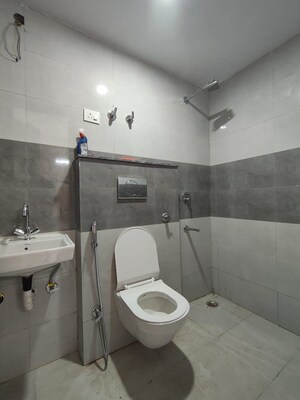 Bathroom in 2 BHK Builder Floor at Freedom Fighters Enclave – for Rent