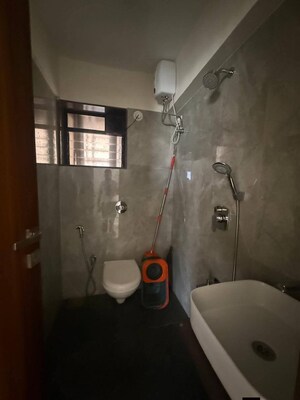 Bathroom in 4 BHK Apartment at SD Astron Tower, Kandivali East – for Rent