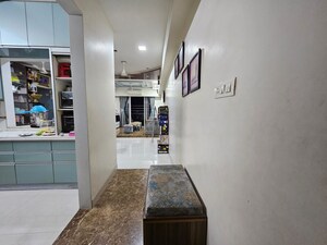 Living Room in 4 BHK Apartment at Rajesh White City, Kandivali East – for Rent