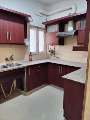 Kitchen in 2 BHK Builder Floor at RWA Apartments, Sector 31 – for Rent