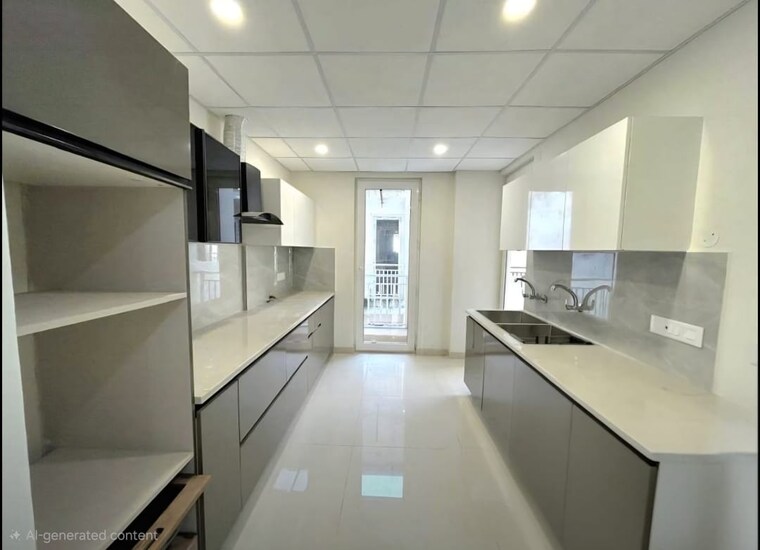 Kitchen, pir machalla 3 Bedroom 1740 Sq.Ft. Apartment In Pir Machalla Zirakpur 10749768