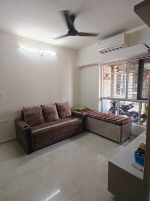 Living Room in 5 BHK Apartment at Lodha Amara, Kolshet Road – for Sale