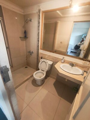 Attached Bathroom in 1 BHK Apartment at Hiranandani Meadows, Manpada – for Rent
