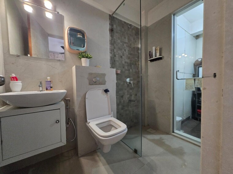 Bathroom, ng-grand-plaza 3 Bedroom 1500 Sq.Ft. Apartment In Ghansoli Navi Mumbai 10749817