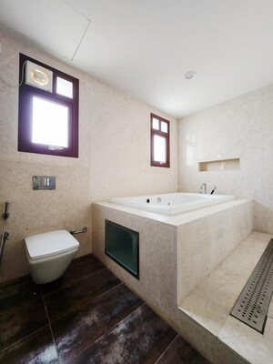 Bathroom in  Villa at Prestige White Meadows Villas, Whitefield – for Rent