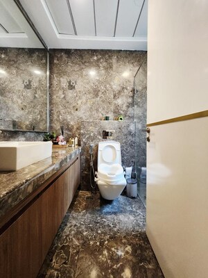 Attached Bathroom in  Villa at Prestige White Meadows Villas, Whitefield – for Rent