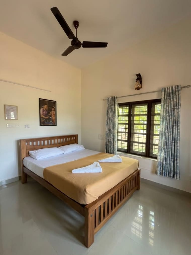 Bedroom, kannadi i 3 Bedroom 1000 Sq.Ft. Villa In KannadI I Palakkad 10770496