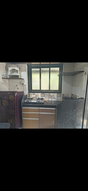 Kitchen in 1 RK Apartment at Akanksha CHS Prabhadevi, Prabhadevi – for Rent