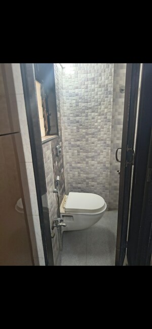 Bathroom in 1 RK Apartment at Akanksha CHS Prabhadevi, Prabhadevi – for Rent