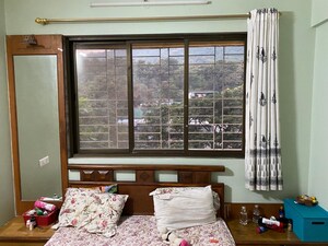 Bedroom in 2 BHK Apartment at Ashoka Upvan CHS, Thane West – for Rent