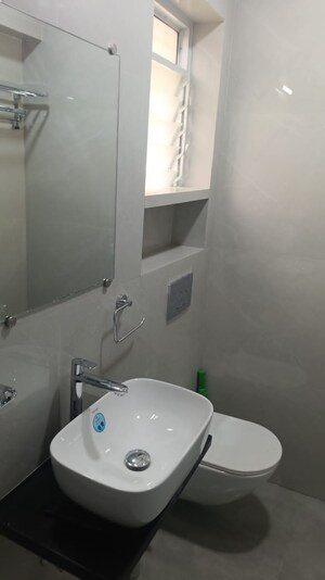 Washroom in 2 BHK Apartment at HDIL Dheeraj Diamond, Malad West – for Rent