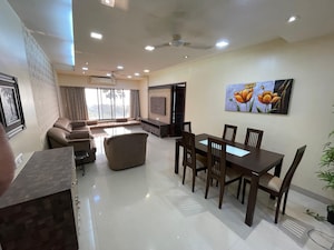 Living Room in 3 BHK Apartment at Versova – for Rent