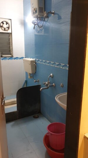 Bathroom in 2 BHK Apartment at Siddhivinayak Ginger, Pimple Saudagar – for Rent