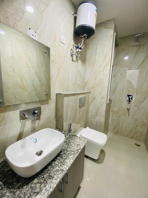 Bathroom in Studio Builder Floor at Sector 46 – for Rent